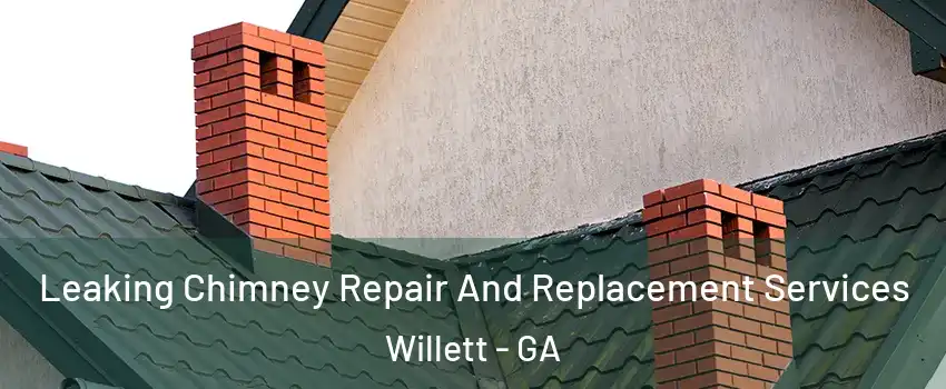 Leaking Chimney Repair And Replacement Services Willett - GA