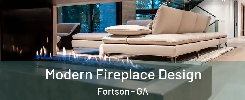 Modern Fireplace Design Fortson - GA