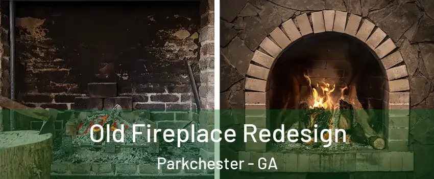 Old Fireplace Redesign Parkchester - GA