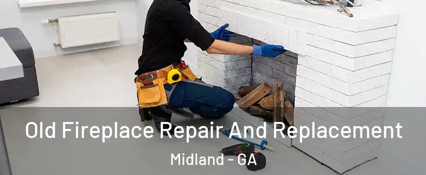 Old Fireplace Repair And Replacement Midland - GA
