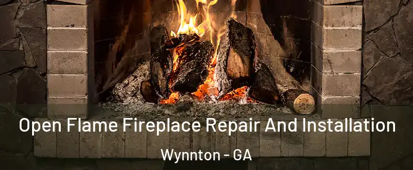 Open Flame Fireplace Repair And Installation Wynnton - GA