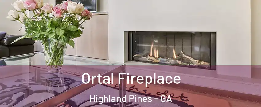 Ortal Fireplace Highland Pines - GA