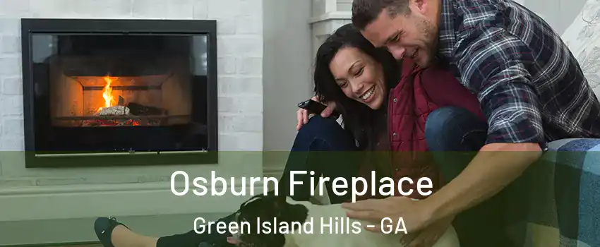 Osburn Fireplace Green Island Hills - GA