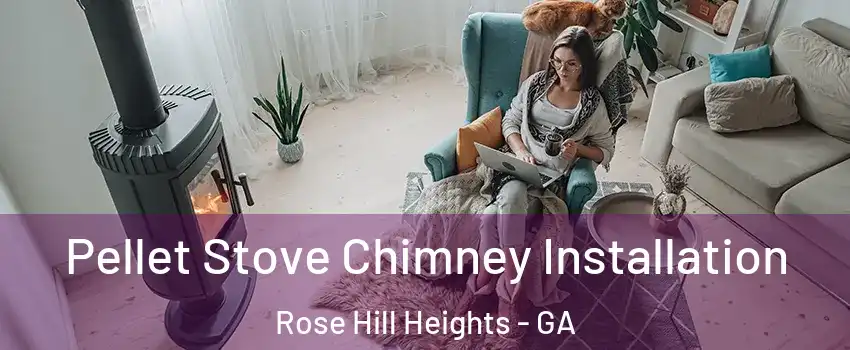 Pellet Stove Chimney Installation Rose Hill Heights - GA