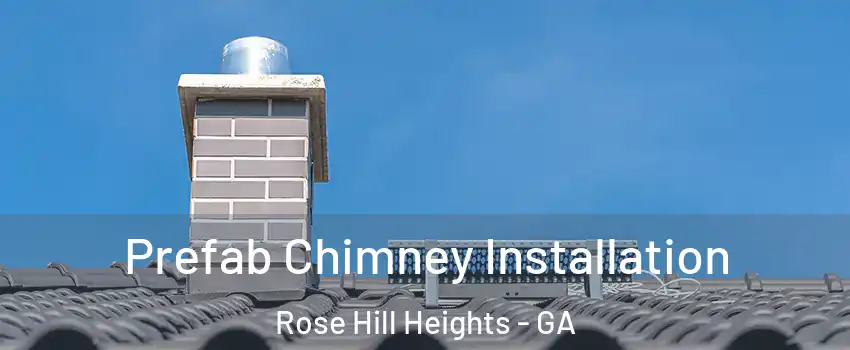 Prefab Chimney Installation Rose Hill Heights - GA