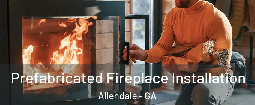 Prefabricated Fireplace Installation Allendale - GA