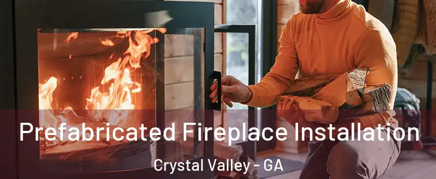 Prefabricated Fireplace Installation Crystal Valley - GA