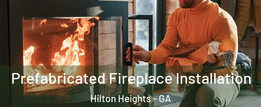 Prefabricated Fireplace Installation Hilton Heights - GA