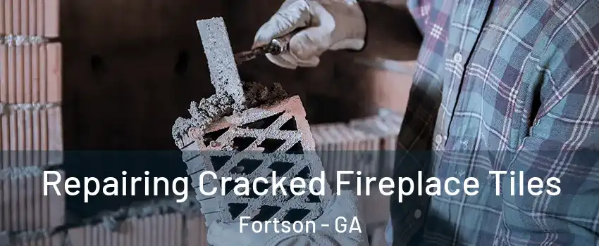 Repairing Cracked Fireplace Tiles Fortson - GA