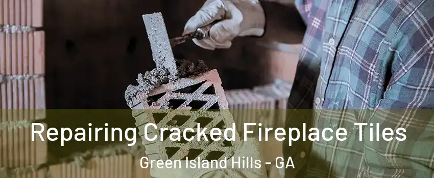 Repairing Cracked Fireplace Tiles Green Island Hills - GA