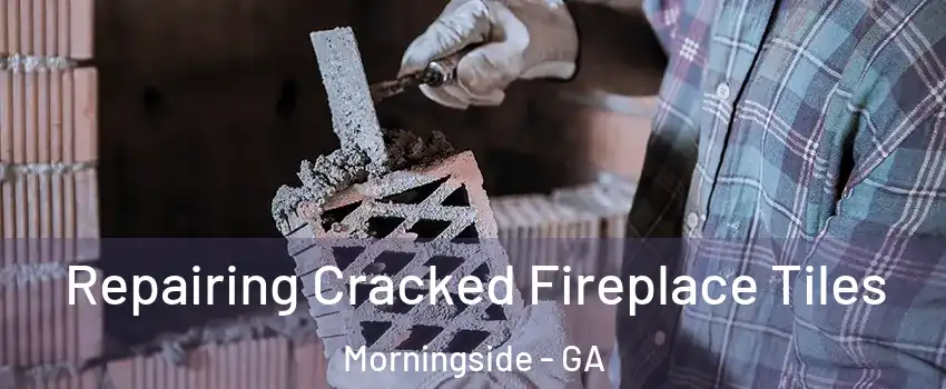 Repairing Cracked Fireplace Tiles Morningside - GA