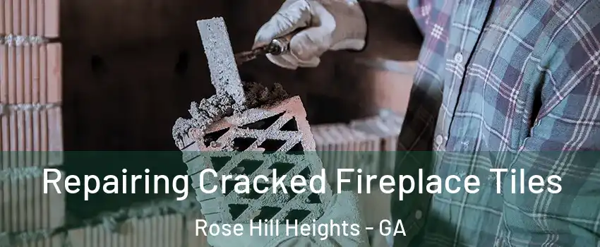 Repairing Cracked Fireplace Tiles Rose Hill Heights - GA