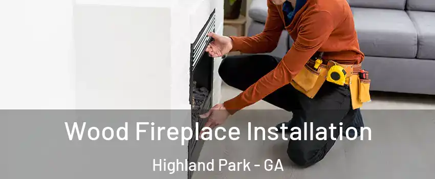 Wood Fireplace Installation Highland Park - GA