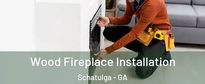 Wood Fireplace Installation Schatulga - GA