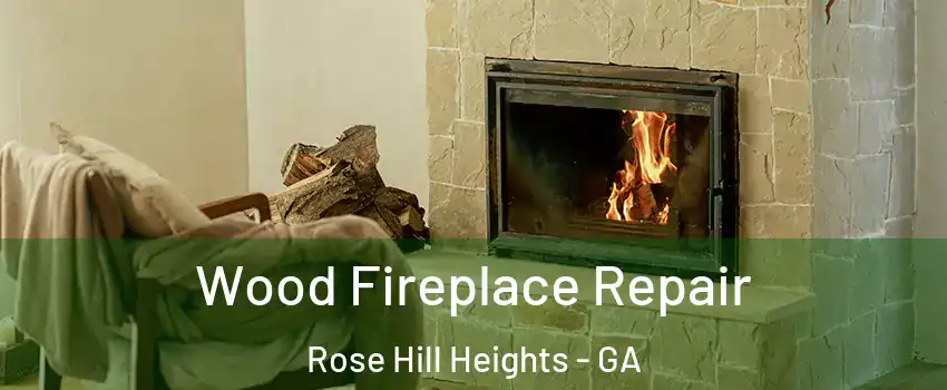 Wood Fireplace Repair Rose Hill Heights - GA